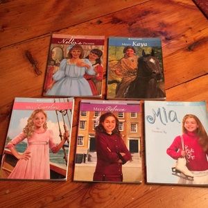 American Girl Books. 5 Books